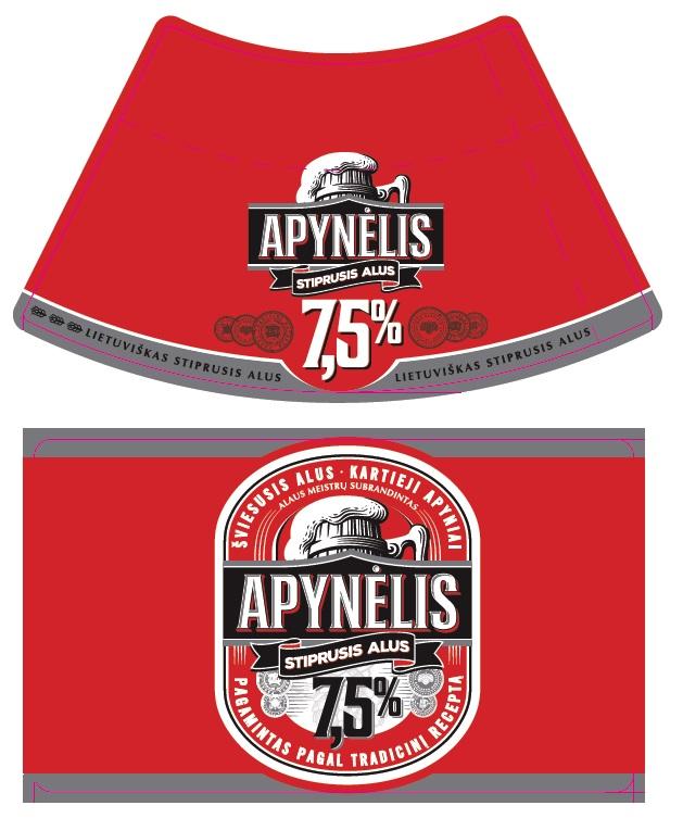 Prekės ženklas: APYNĖLIS STIPRUSIS ALUS 7,5%